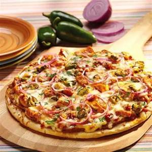 Chilly Chicken Pizza