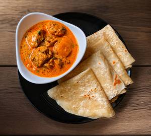 Chapathi & Chicken Kuruma Combo