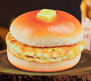 Double Egg Omlet Bun