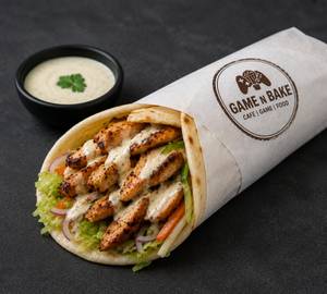 Authentic Arabic Khubus Shawarma