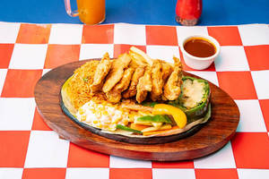 Pop Tate's Fried Chicken Sizzler