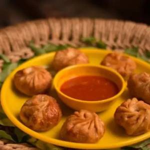 Veg Pan Fried Momos