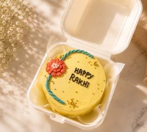 Chocolate Truffle Rakhi Bento Cake