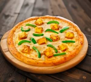 Full cream panner and onion pizza
