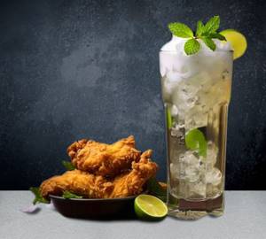 Crispy Fried Chicken (3) + Refreshing Drink (2) + French Fries