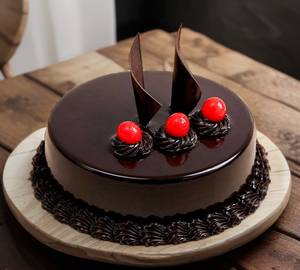 Brownie Truffle Cake