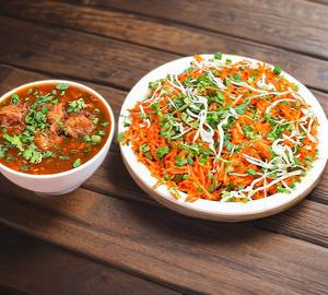 Veg triple fried rice