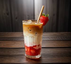Strawberry Ice Latte