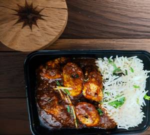 Chicken Kabab Gravy Rice