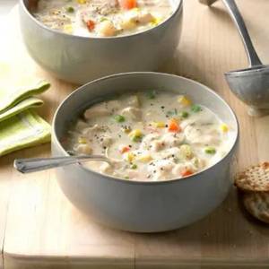 Cream of Chicken Soup (Serves 1-2, 300 ml)