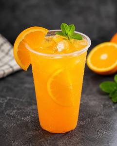 Zesty Orange Fizz Mocktail