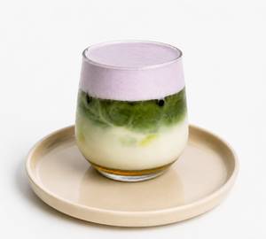Ube Vanilla Matcha Latte