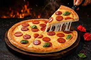 Hell Fire Chicken Pepperoni Pizza