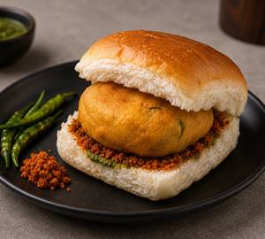 Authentic Desi Batata Vada Pav