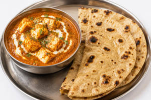 Panner Butter Masala [250 Ml] With 4 Roti And Salad
