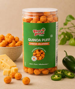 Quinoa Puff Cheese Jalapeño (90g)