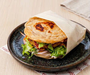 Go Paneer Kimchi Paratha Burger