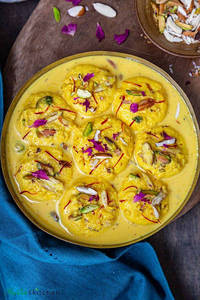 Super Big Kesar Rasmalai Bucket 50 Pc