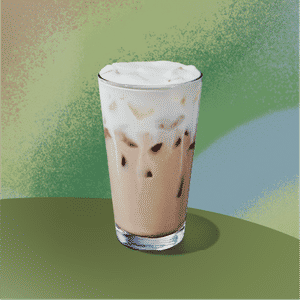 Tall Iced Vanilla Latte with Vanilla Protein Foam