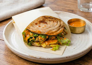 Go Falafel Paratha Burger