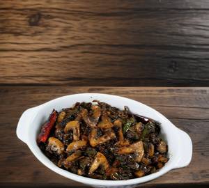 Mushroom Pepper Fry
