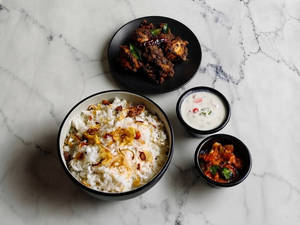 Ghee Rice- Chicken Roast