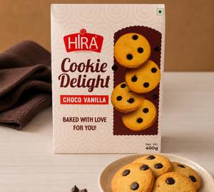 Choco Vanilla Cookies Semi [400 Grams]