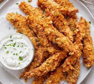 Crunchy Chicken Strips ( Boneless Fresh )