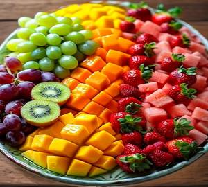 Papaya slices
