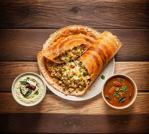 Paneer cheese dosa