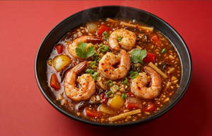 Prawn In Hot Garlic Sauce Gravy