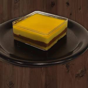 Mango cocoa mousse
