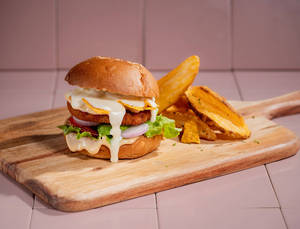 Nachos Crunchy Burger