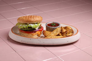 Veg Club Burger