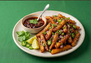 Honey Chilli Potato Dry