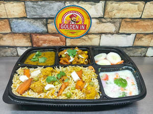 Veg Biryani Mix Thali