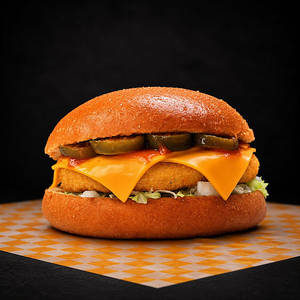 Cheese Grill'd Burger (veg)