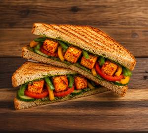 Tandoori Paneer Grilled Veg Jumbo Sandwich