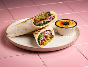 Falafel Pita Wrap