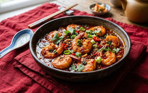 Chilli Prawns Gravy