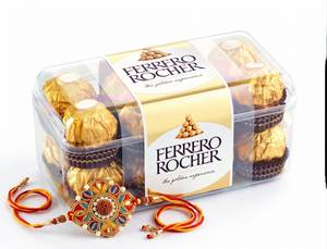 Ferrero Rocher 16 pieces + Rakhi Combo
