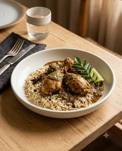 Chicken Xacuti  Rice