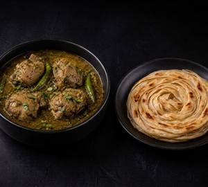 Purani Dilli's Ghee Murg Stew With Choice Of Bread [Chicken]