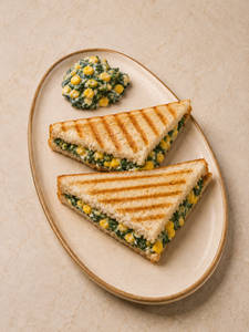 Spinach & Corn Sandwich