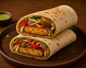 Crispy Paneer Wrap