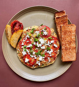 Minced Chicken Frittata