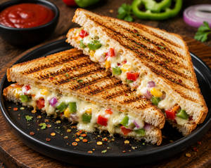 Veg Mayo Grill Sandwich (regular)