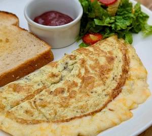Bread omelette