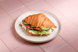 Croissant Veggie Sandwich
