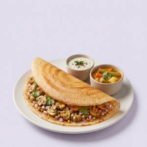 Mushroom Dosa